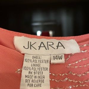 Mother of the Bride dress. Size 14W. Purchased new. Worn once and dry cleaned.